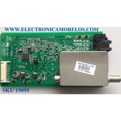 TARJETA TUNER / LG 3743119 / 10-0020-082-0 / LMT-7Z7 / REV_3 / PANEL LC420WXN (SA)(A1) / MODELOS 42LC50C-UA.AUSQLVR / 42LC50C